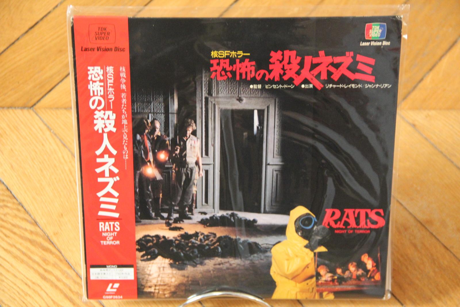 Rats Night of Terror, The 1983 Laserdisc LD NTSC Japan Japan G98F2634