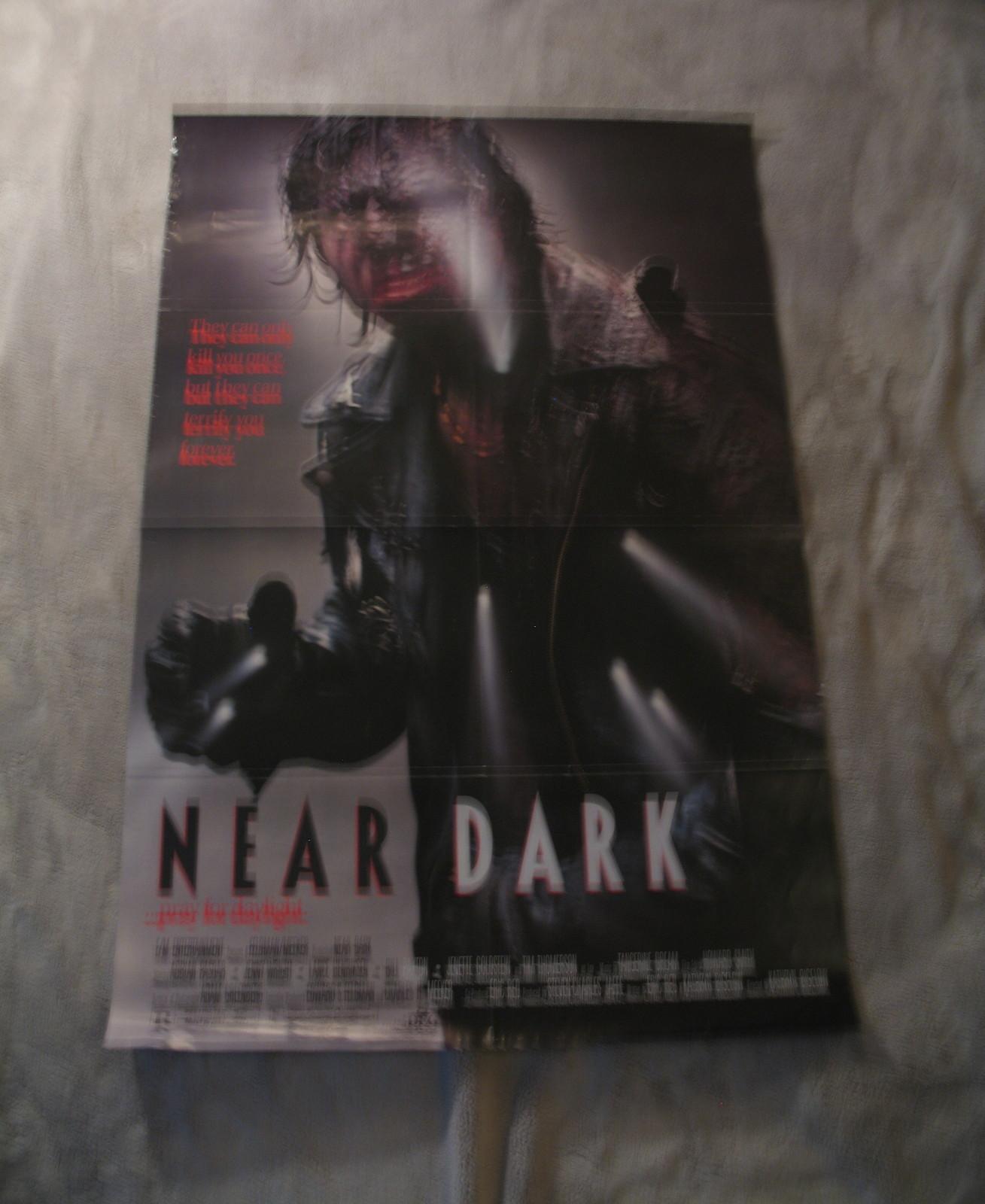 Near Dark 1987 HORROR Bill Paxton Lance Henriksen One Sheet Movie Poster VG C6