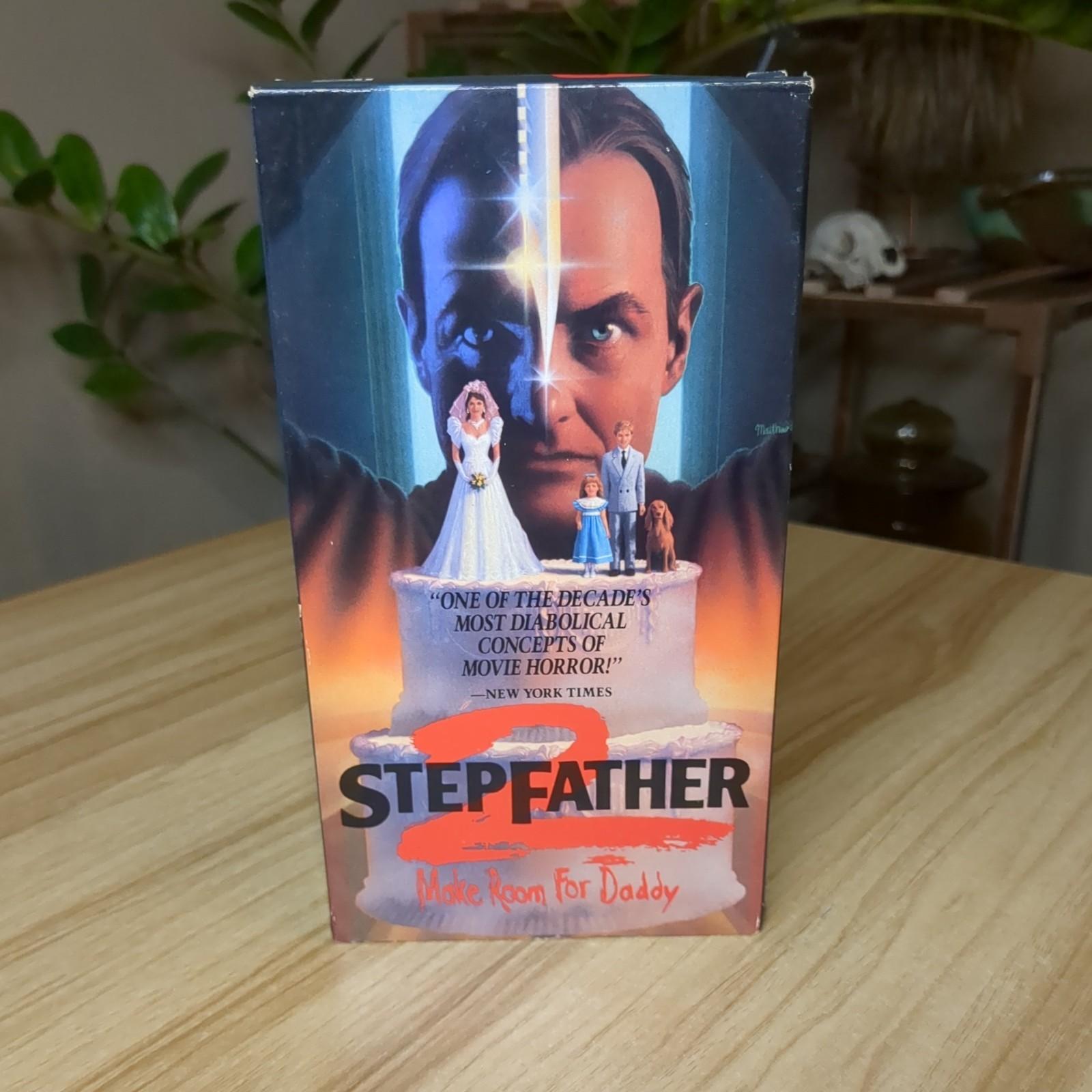 Stepfather 2 (1989) VHS – HBO Video – Cult Horror Sequel – Rare OOP Tested Works
