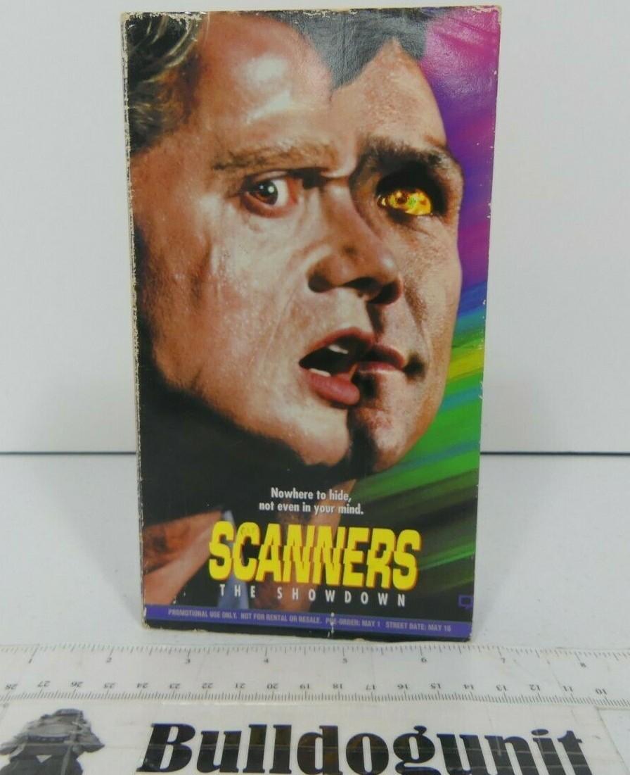 Promo Vintage Scanners Showdown Promotion Video VHS Cassette Tape