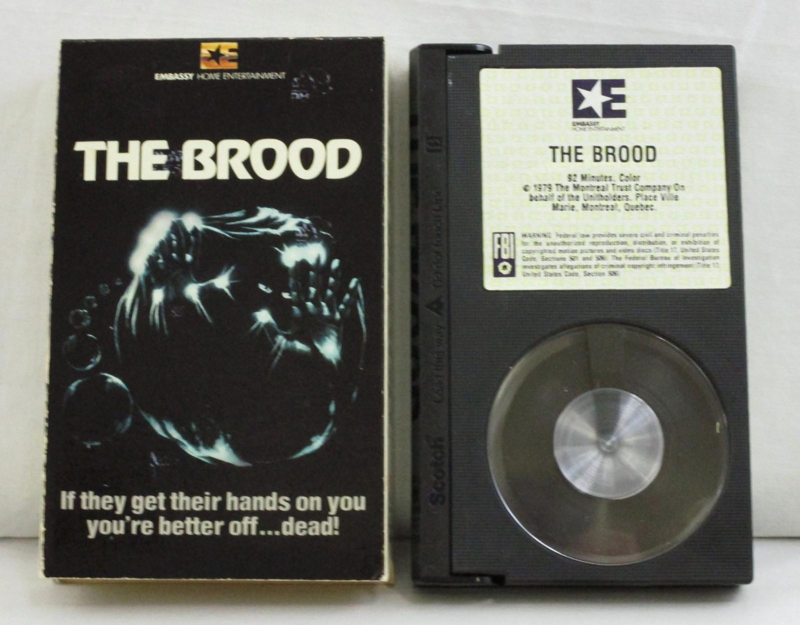 THE BROOD (1979) Betamax Tape Beta 1984 Embassy Home Entertainment Cronenberg