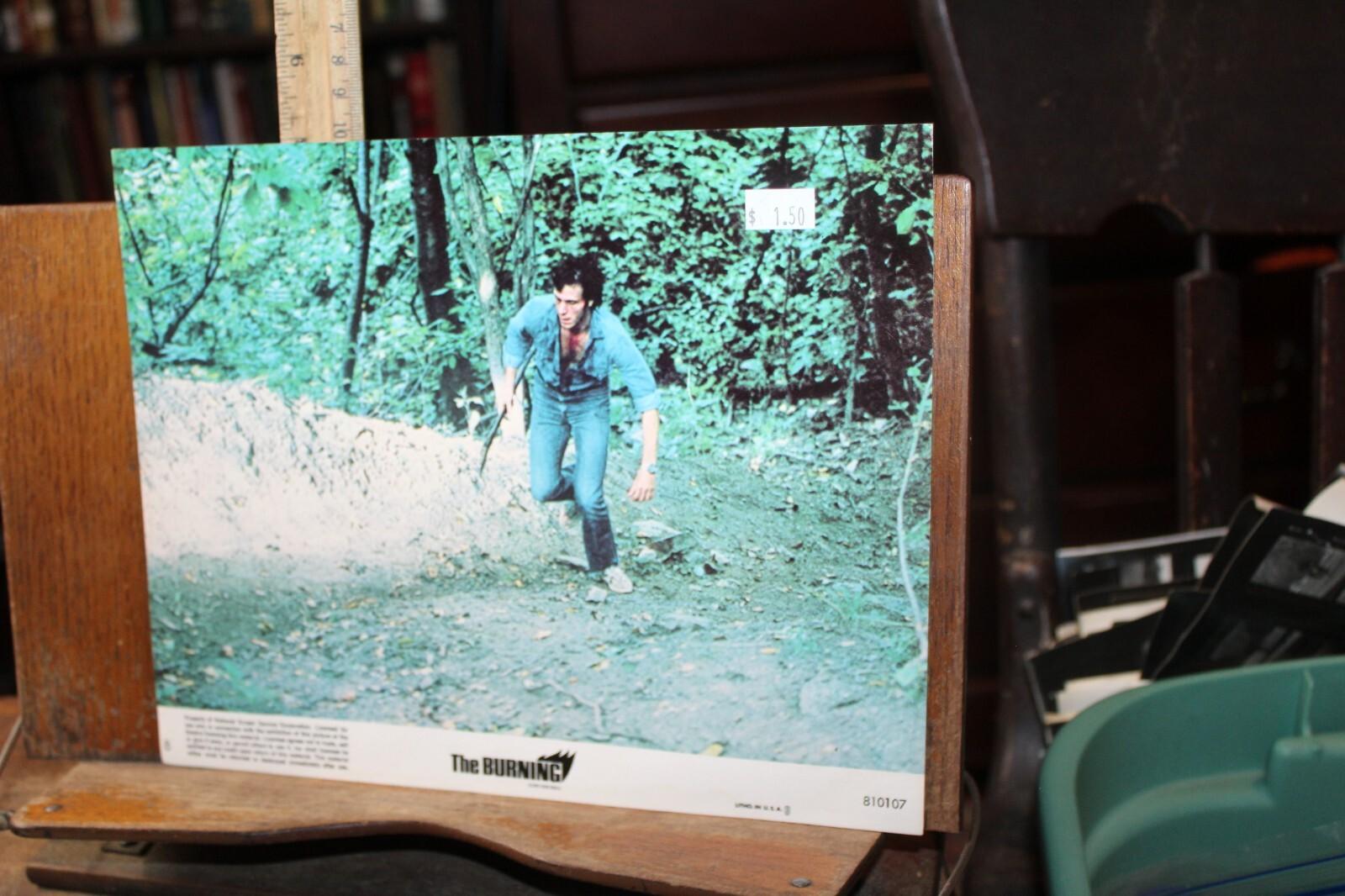 Vintage 1981 Lobby Card 8x10 Glossy The Burning Slasher Horror Movie