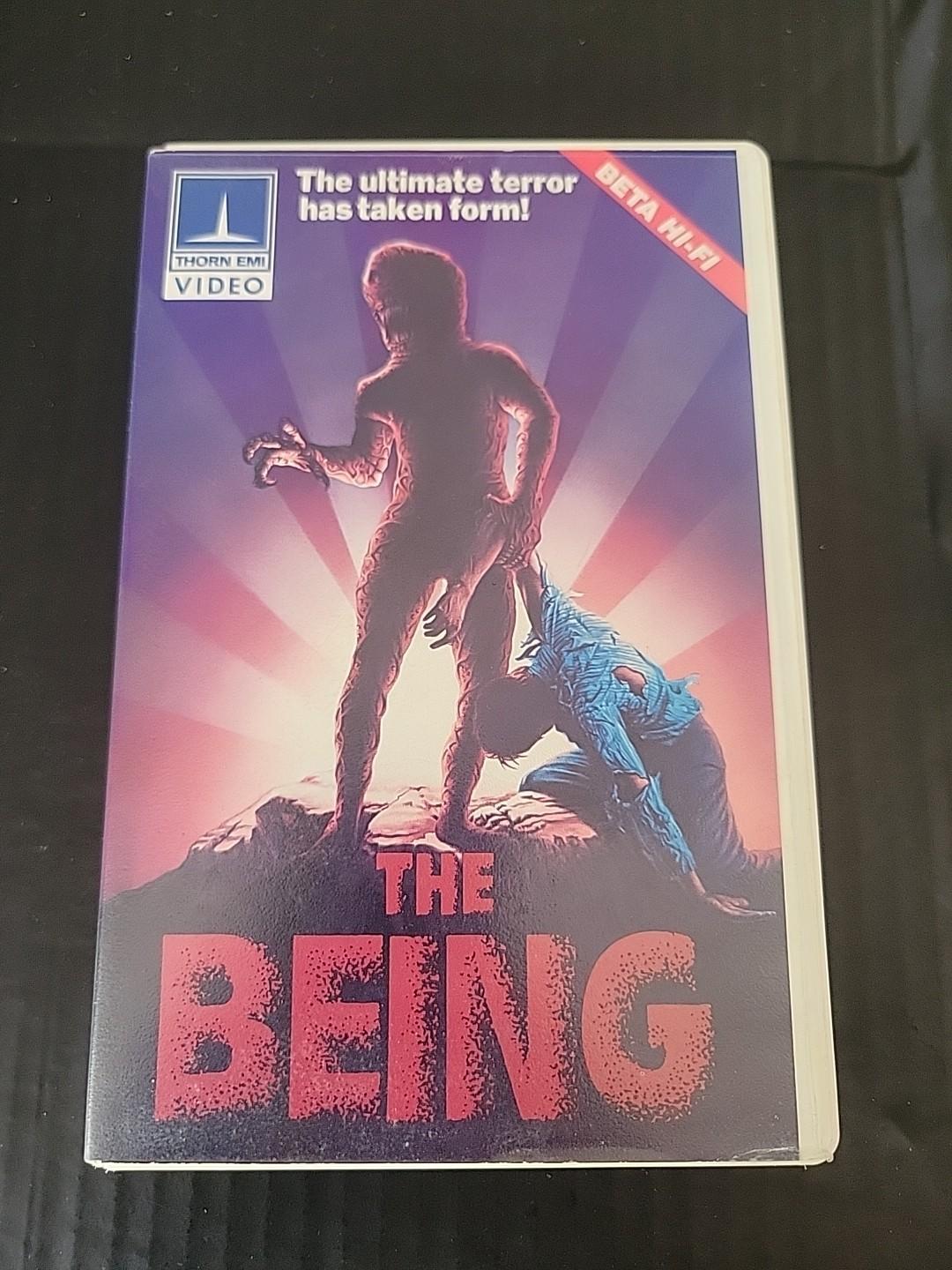 THE BEING - BETA RARE - 1981 THORN/EMI CLAMSHELL SPLITBOX TXA2305