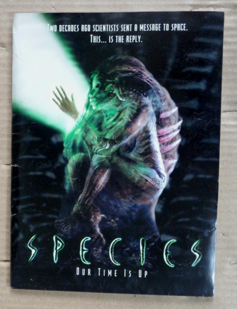 SPECIES 1995 press kit NO photos Natasha Henstridge Ben Kingsley Michael Madsen