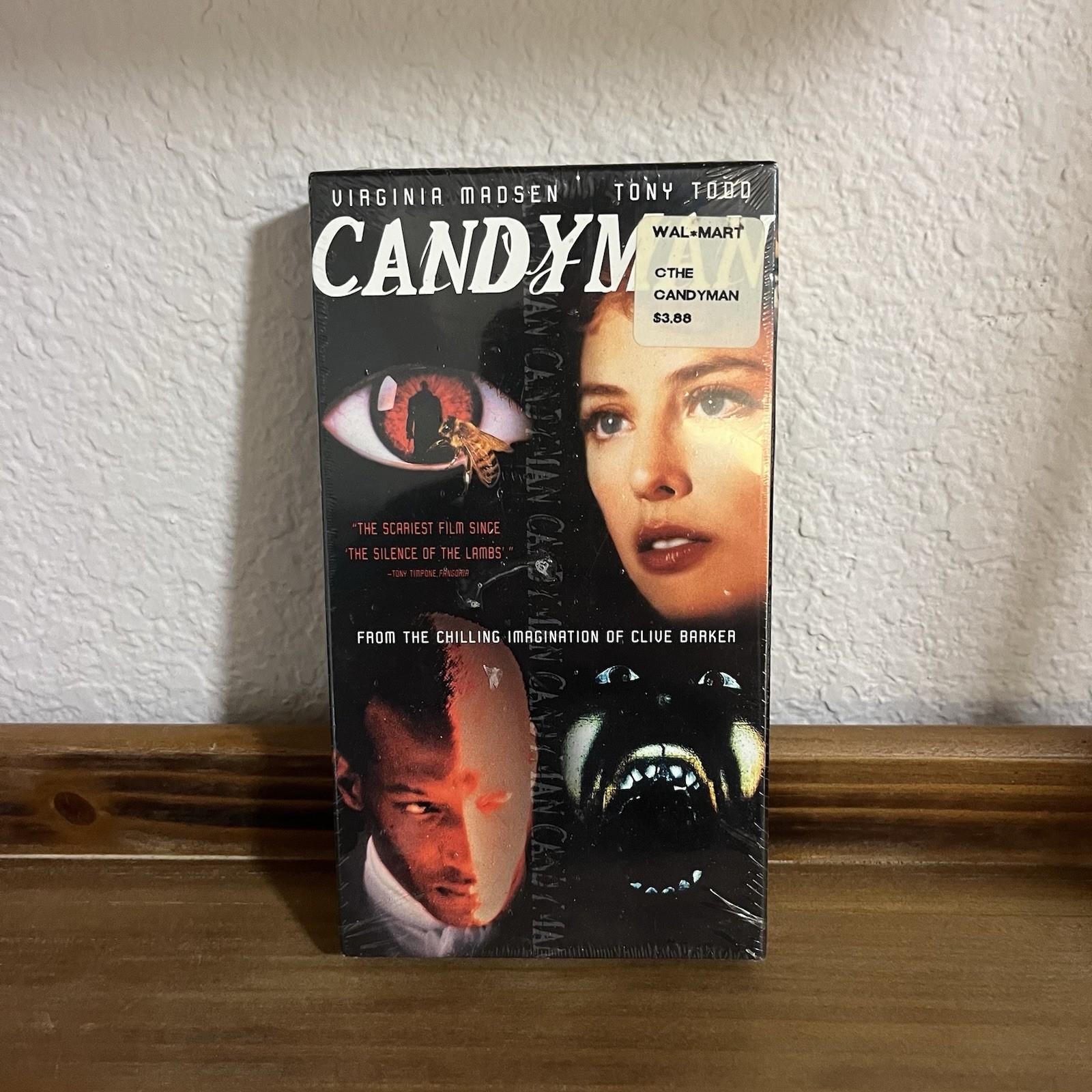Candyman VHS Rare Variant Cover 1993 HTF New Sealed Watermarks