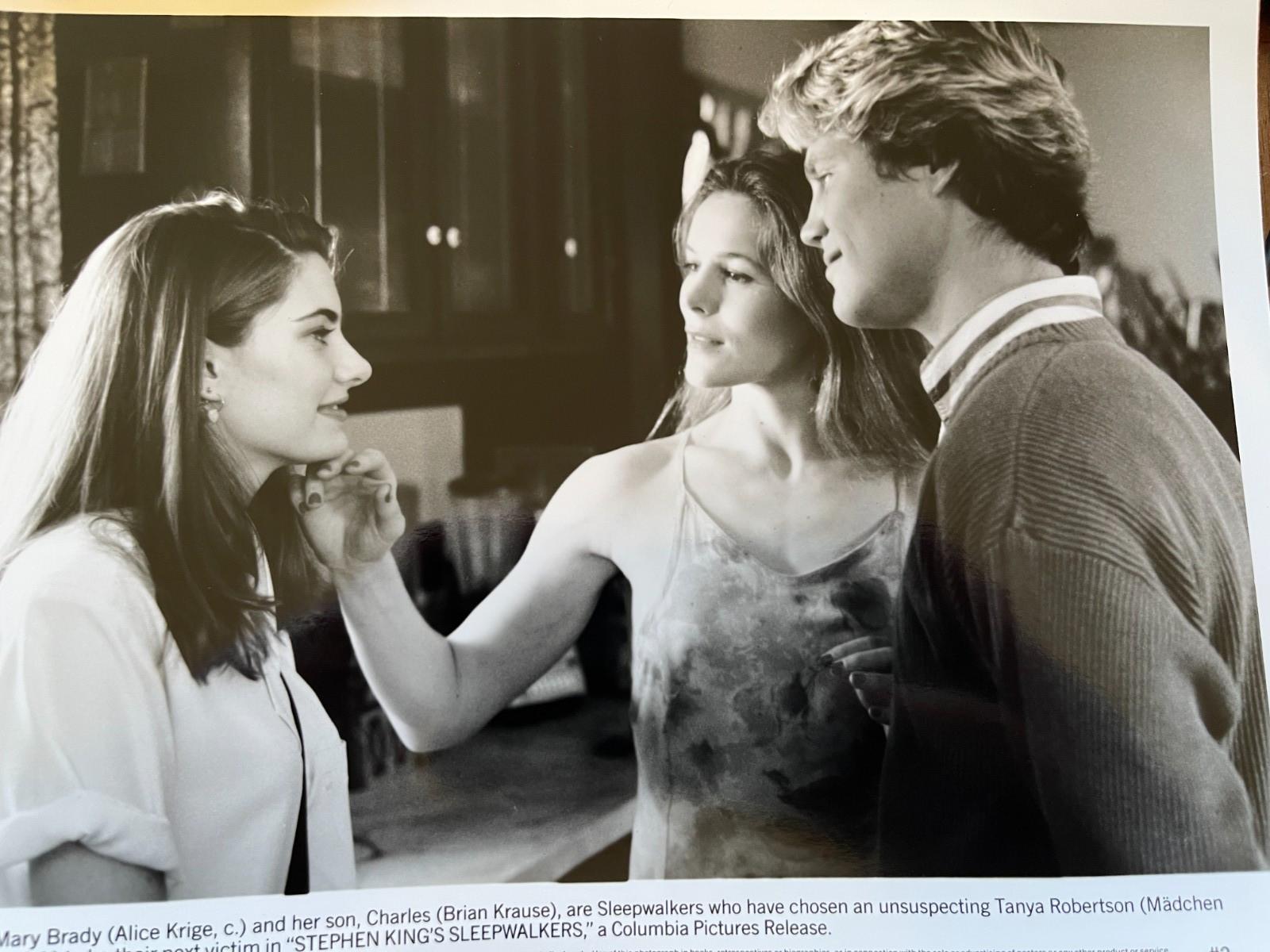 Stephen King's Sleepwalkers Movie Press Kit Notes & Press Photos