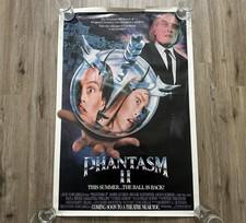 Vintage 1988 Phantasm II Original Movie Poster Horror Film Angus Scrimm USA