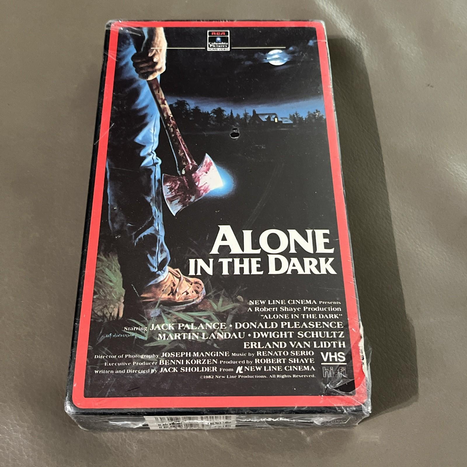 Alone in the Dark vhs RCA 1986 Jack Palance Martin Landau Donald RARE SEALED
