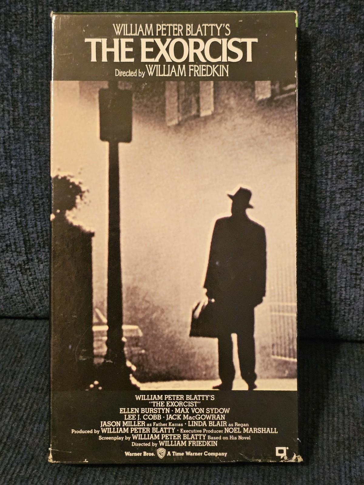 Vintage The Exorcist 1973 VHS 1990 Warner Bros. Home Video Green Top 