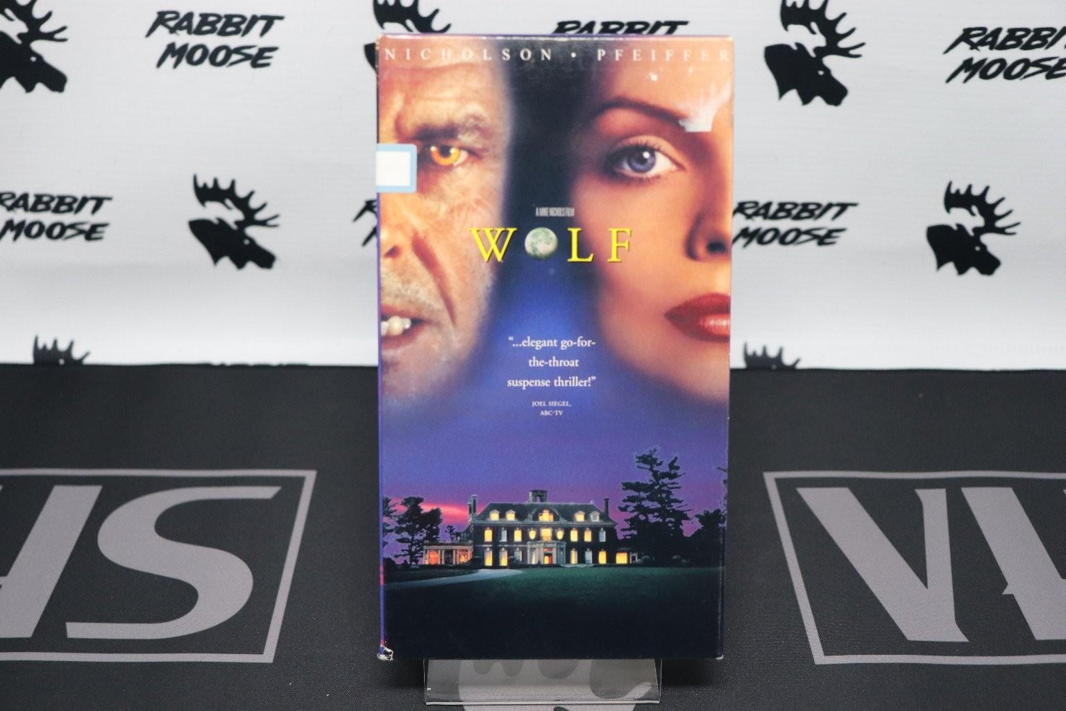 Wolf VHS 1994 Horror Thriller Original Release Columbia Pictures