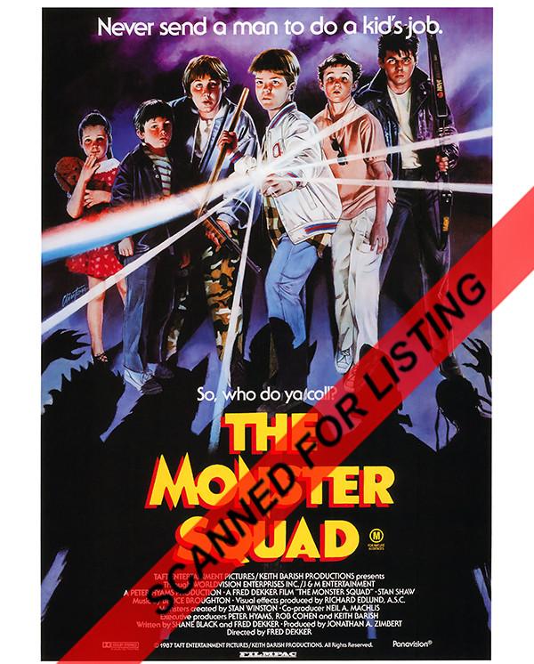 The Monster Squad Movie ad 8x10 PHOTO #9532