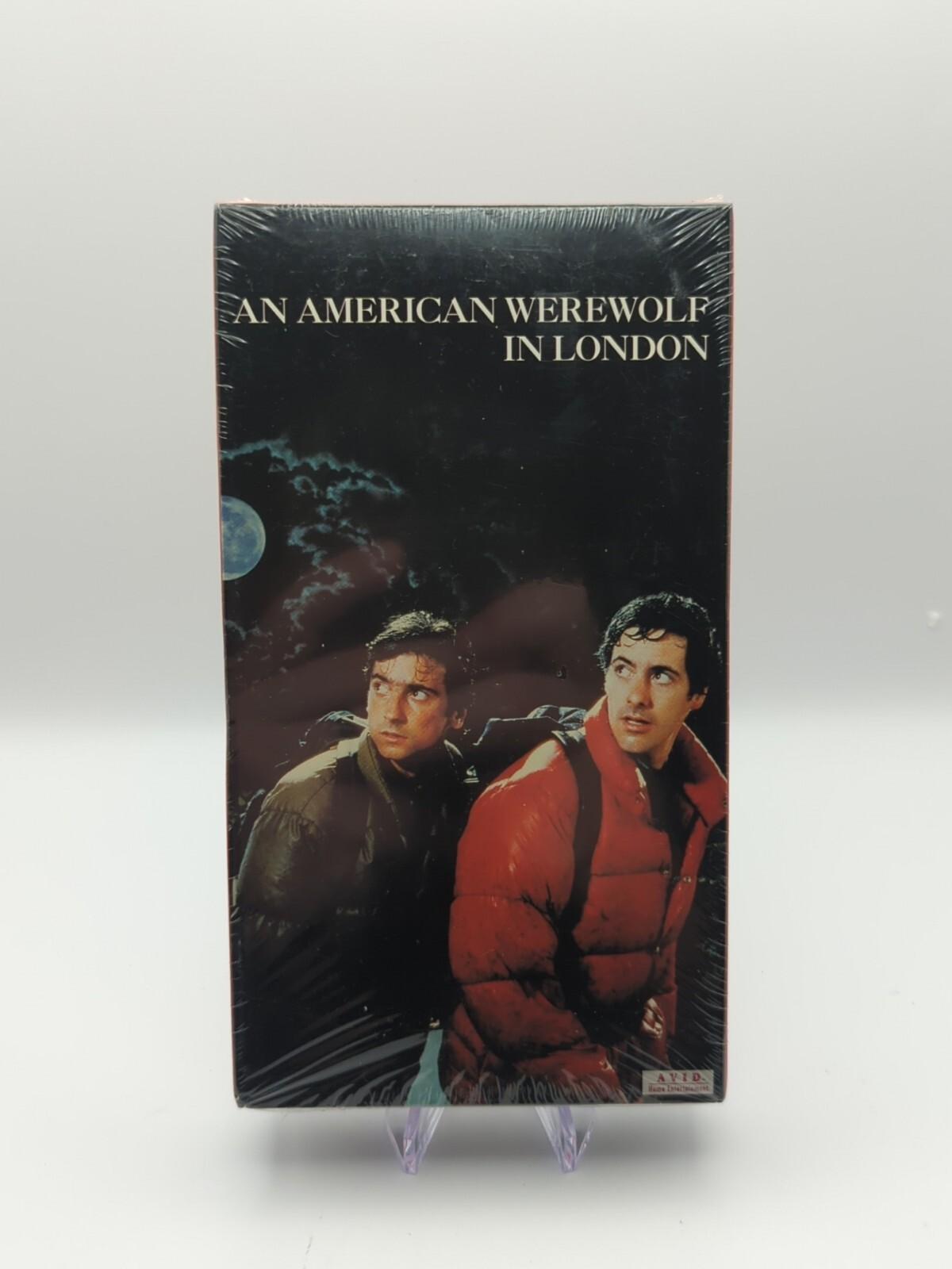 An American Werewolf In London - Water Mark- VHS Rare Horror Factory Sealed! 