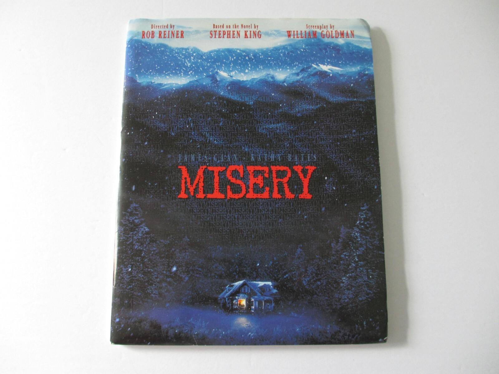 MISERY original promo press kit 1990 James Caan KATHY BATES 8 photos rare