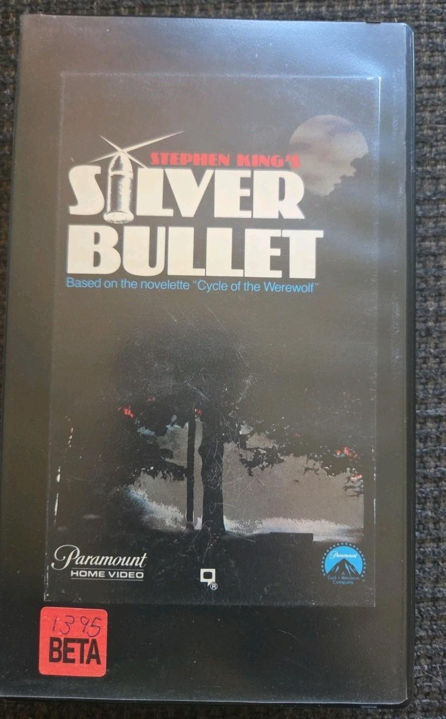 Stephen King's Silver Bullet , 1985 RARE BETAMAX Gary Busey, Corey Haim 