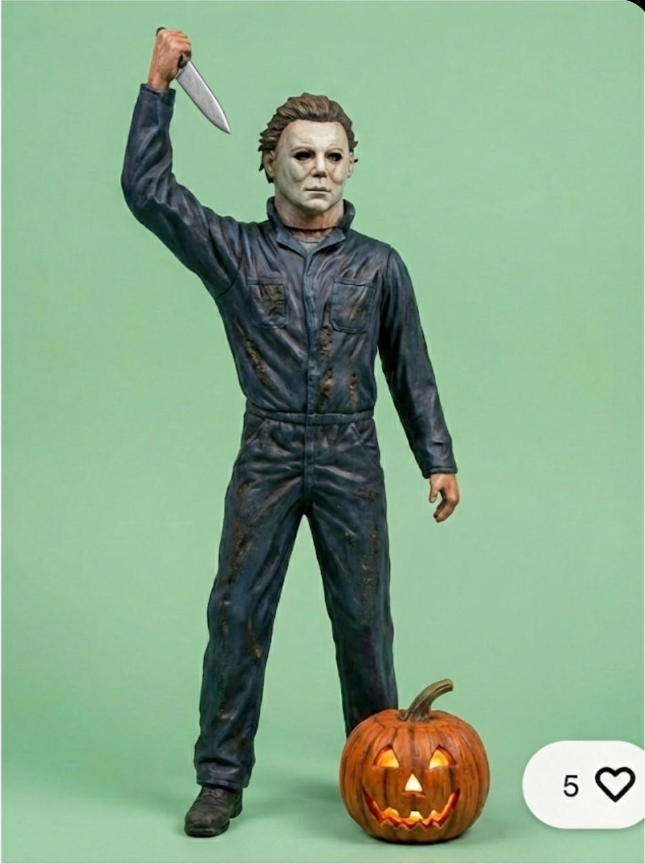 17"MICHAEL MYERS HALLOWEEN HORROR THRILLER MOVIES Unbuilt Vinyl Model Kit 1/4