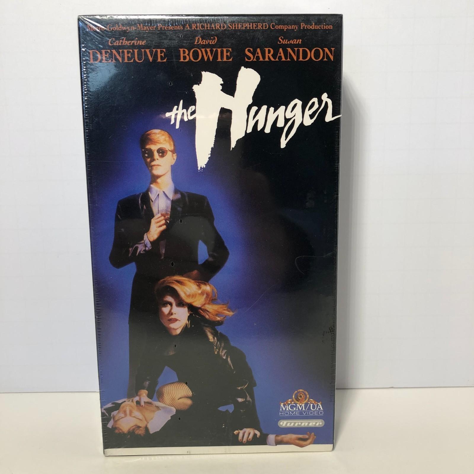 The Hunger Bowie Deneuve Sarandon Vintage VHS 1983 Vampire Horror New Sealed