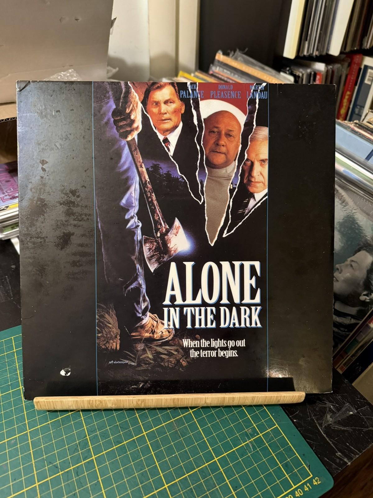 ALONE IN THE DARK Laserdisc LD 90s Cult Classic Horror Thriller Slasher RARE!