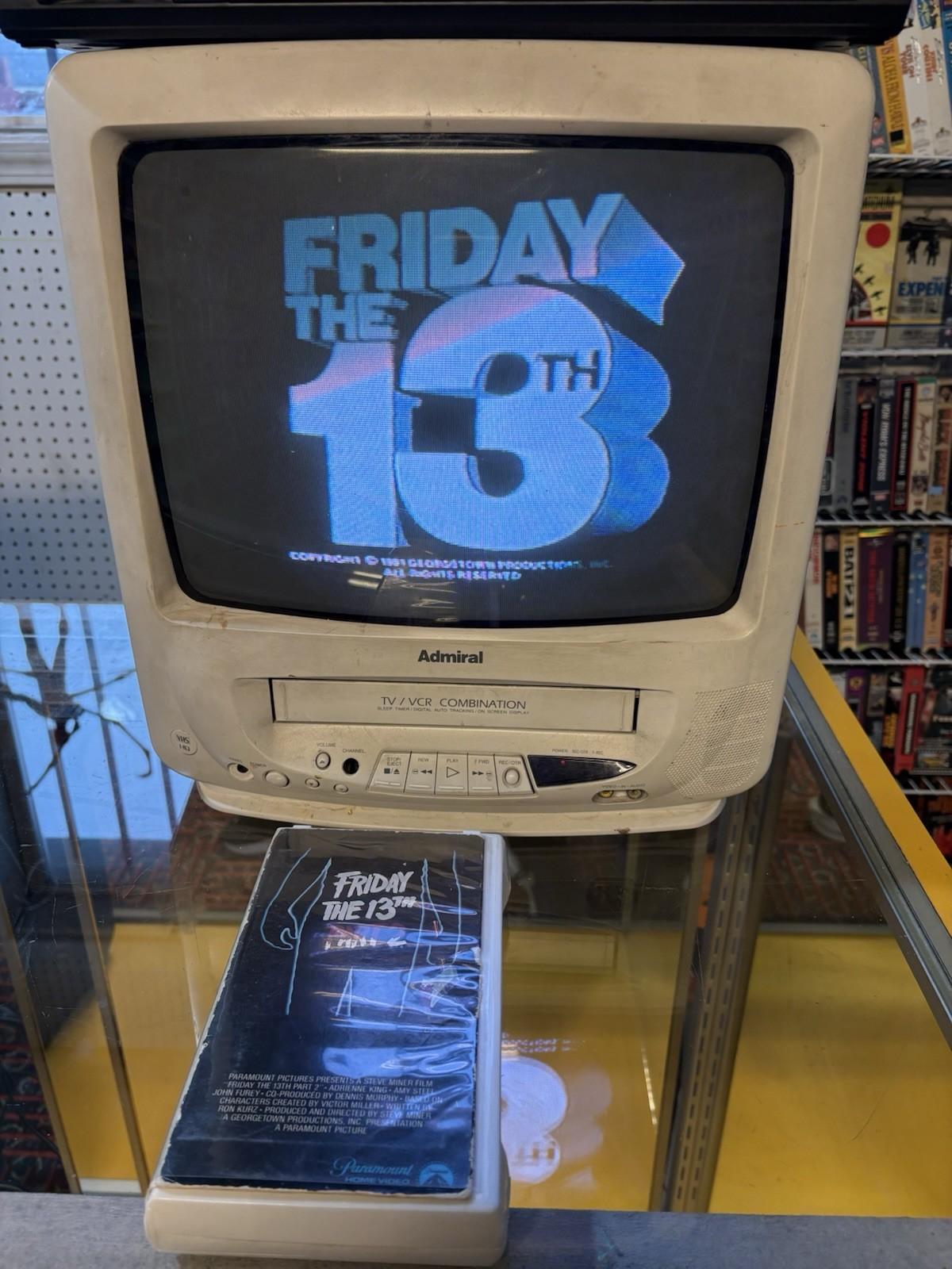 Friday The 13th Part 2 VHS Video Tape 1981 1st Release Paramount Gatefold Tested