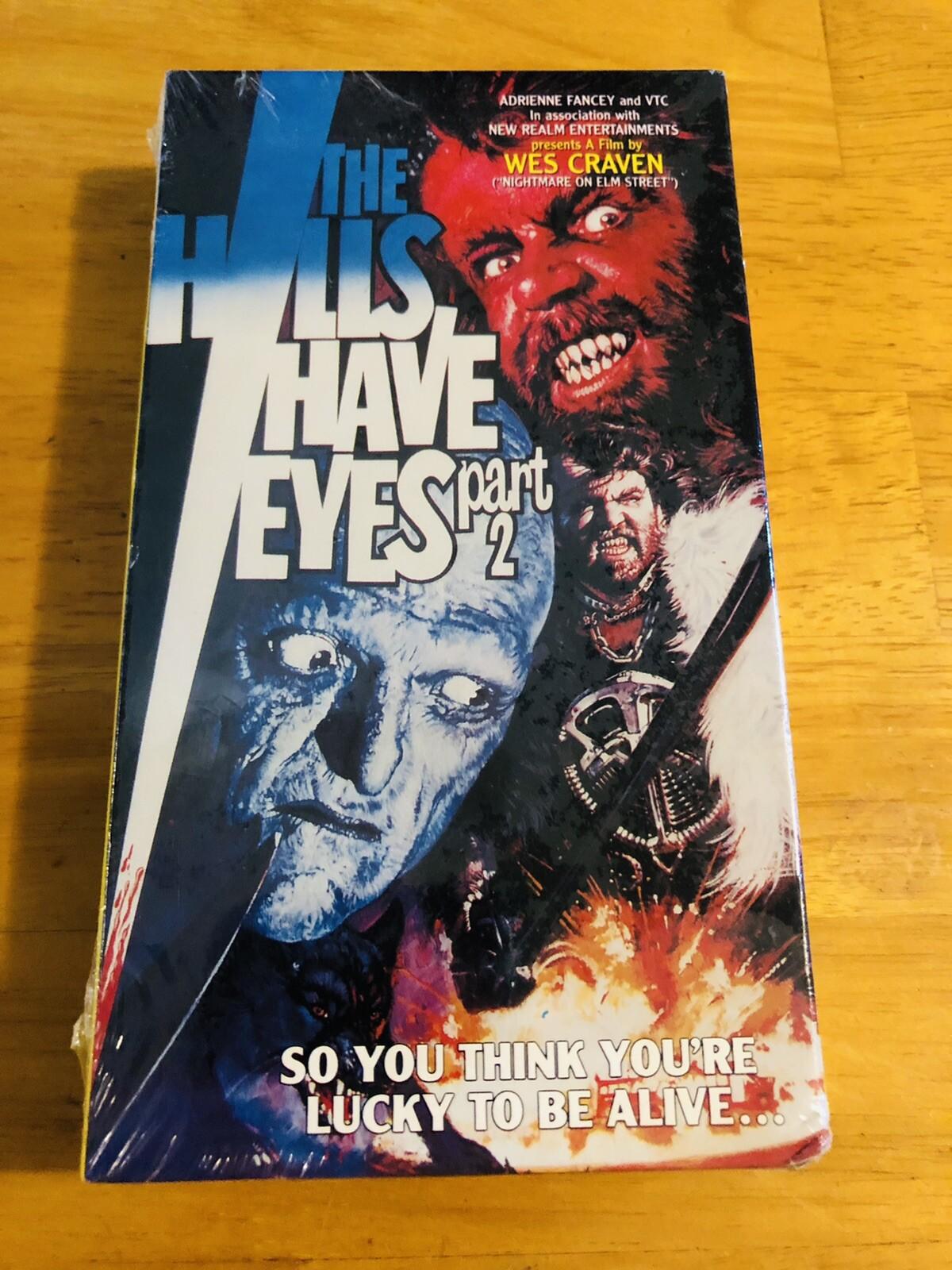 The Hills Have Eyes - Part 2 - SEALED VHS Brand New! Watermark RARE HORROR