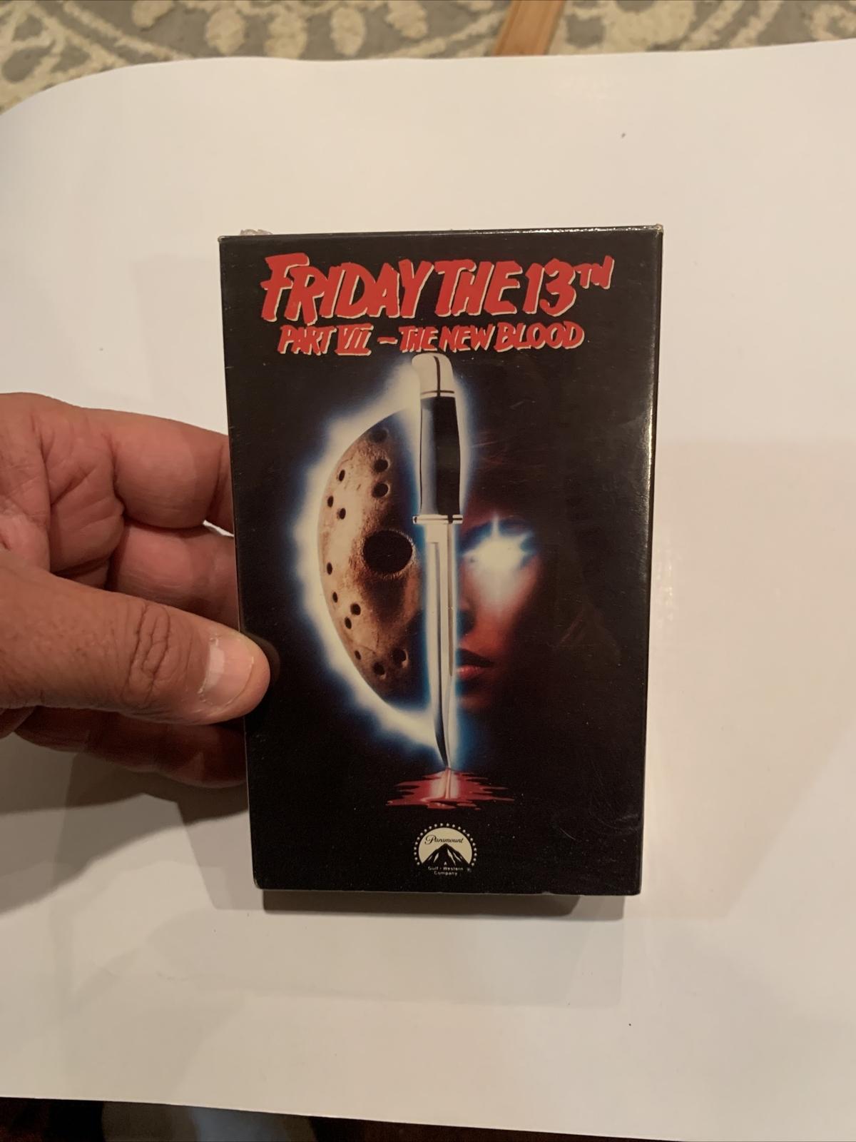 Paramount Pictures 1988 Friday the 13th: Part VII - The New Blood Betamax Tape