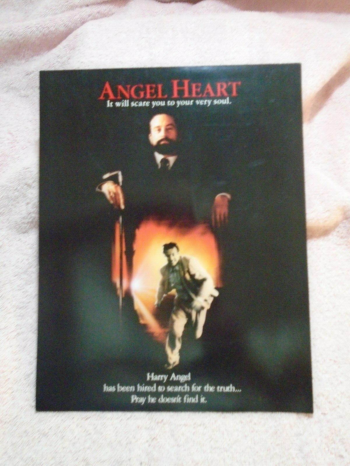 Vintage "Angel Heart" the Movie Cast and Technical Credits 1987