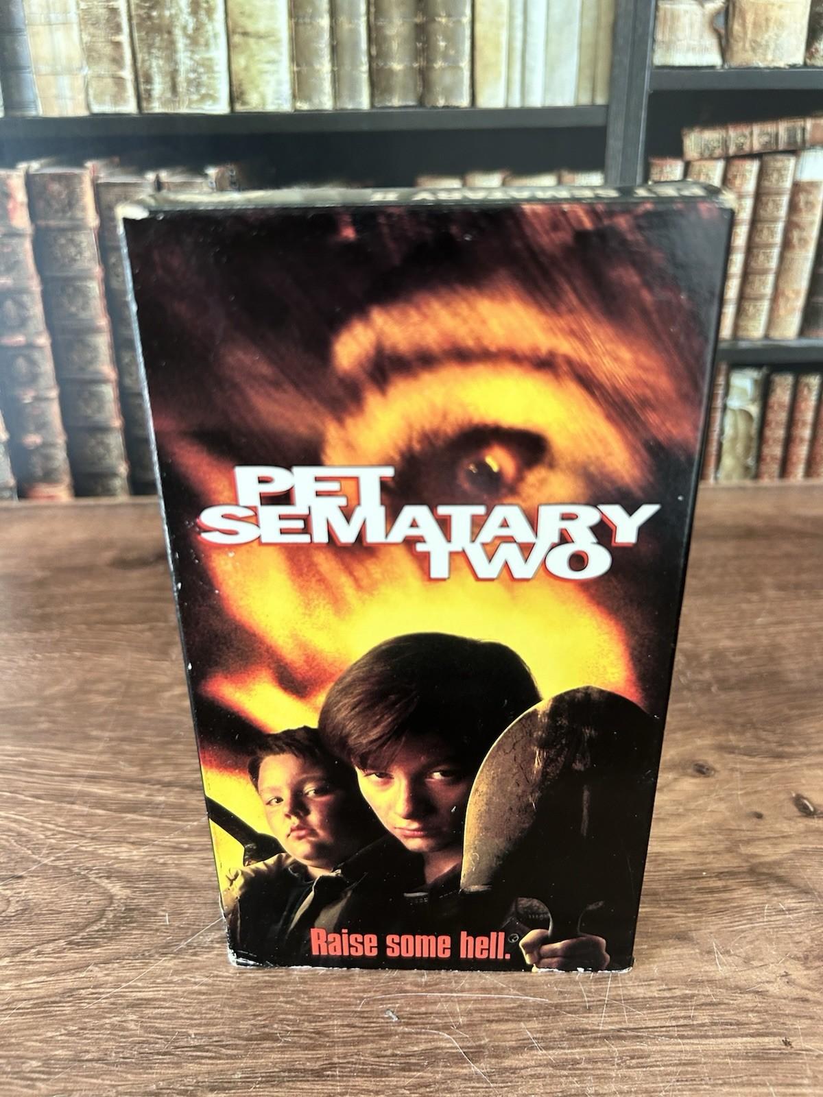 Pet Sematary Two 2 II VHS (1992) Edward Furlong Horror Cult Stephen King Promo