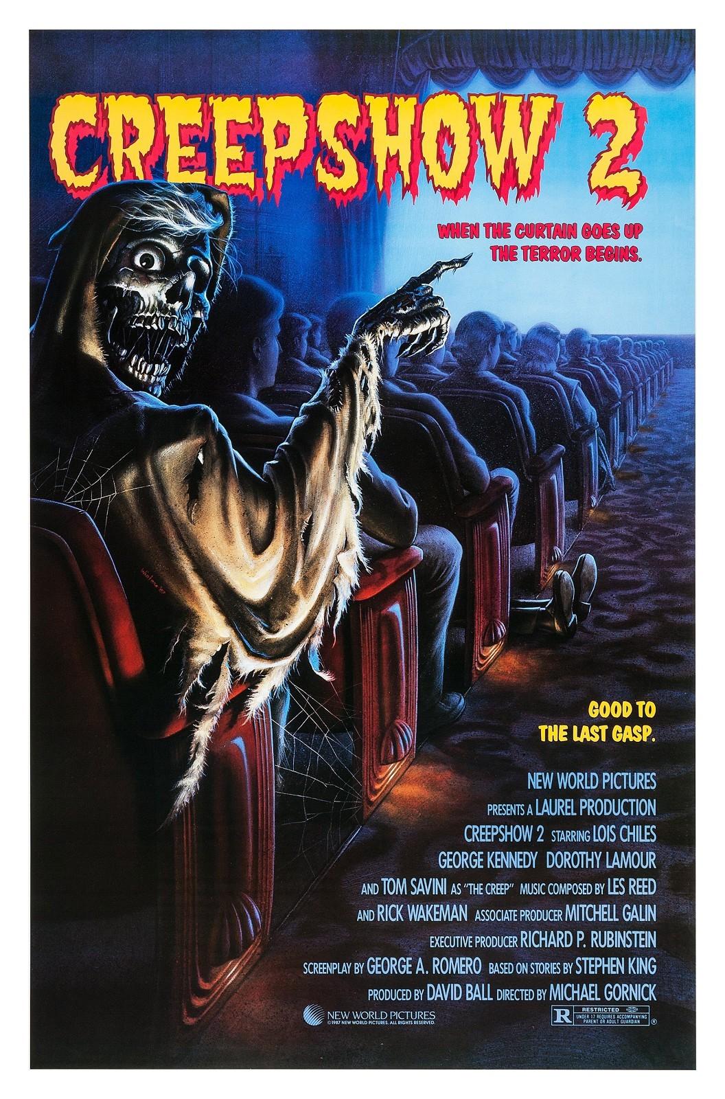 CREEPSHOW 2 (1987) ORIGINAL MOVIE POSTER  -  ROLLED