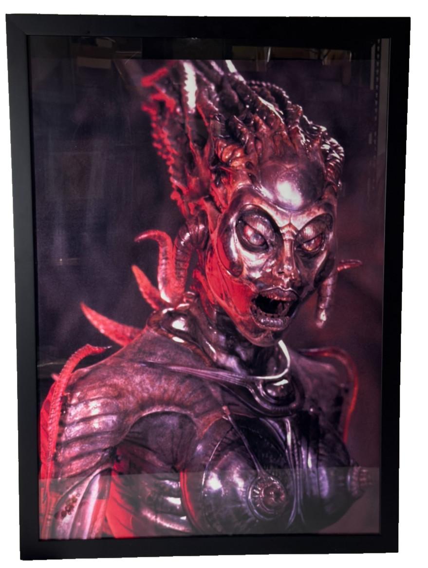 H.R. Giger Species 1995 Sil Creature Concept Production Art Kodak Photo
