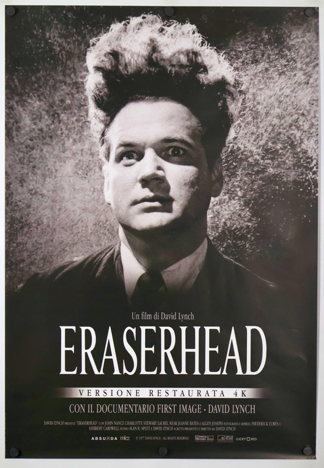 Eraserhead - original movie poster INTL IT one-sheet R2020s David Lynch
