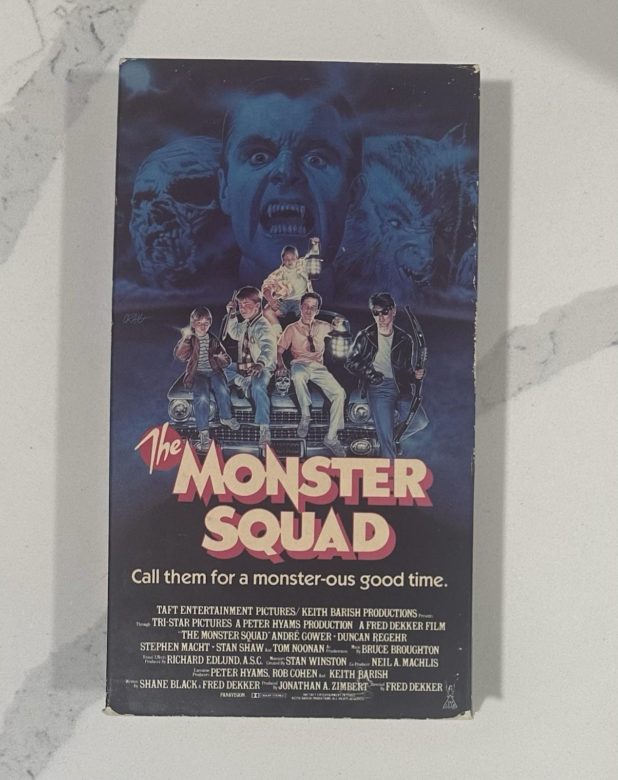 The Monster Squad VHS 1987 Please See Pictures!!!