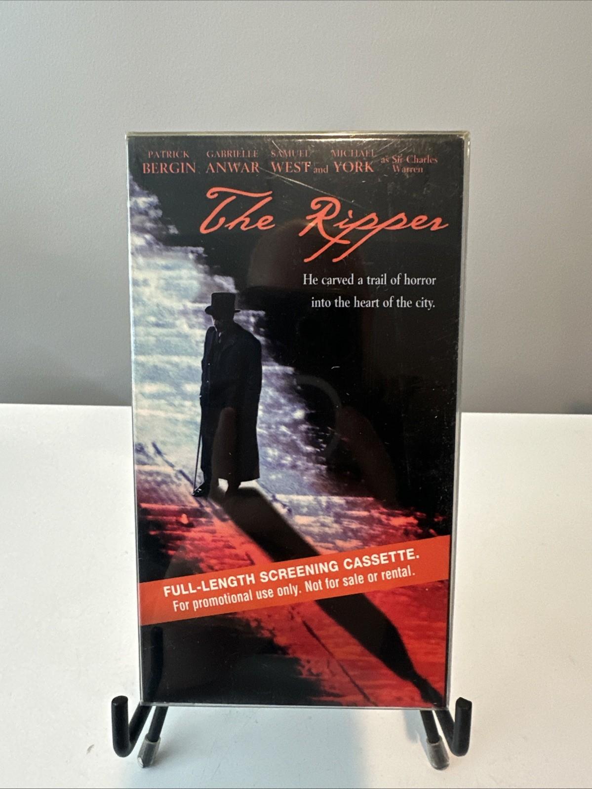 "The RIPPER"  VHS rare screener pre-release version Michael York Patrick Bergin