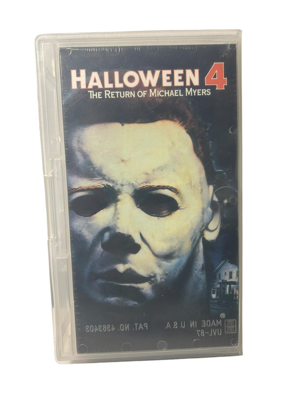 HALLOWEEN 4 The Return Of Michael Myers In Protective Case WATERMARK NEW SEALED