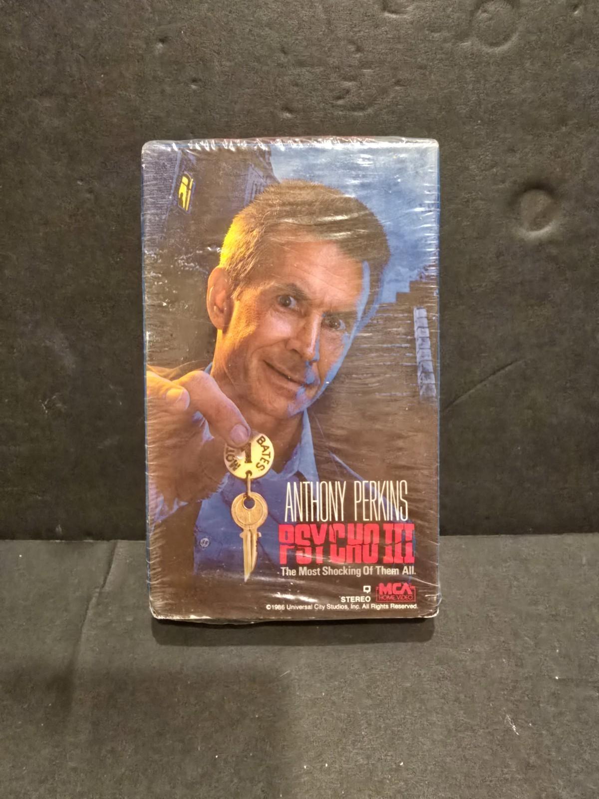 Sealed Psycho III Betamax (MCA 1986) – Anthony Perkins #63