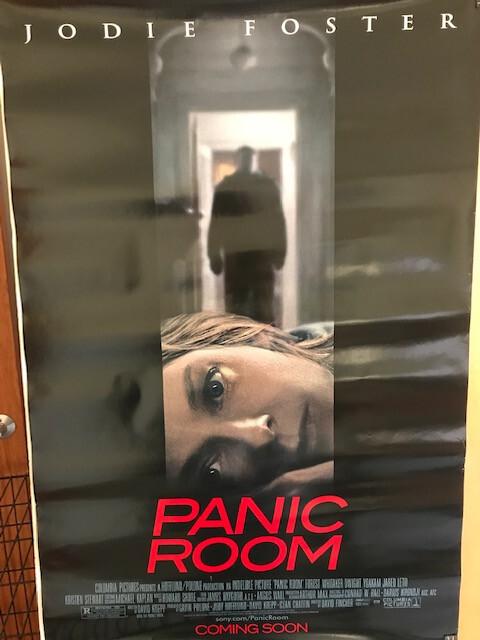Panic Room MOVIE POSTER Double Sided ORIGINAL 27x40