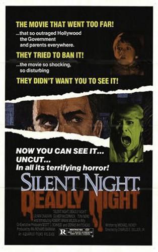 SILENT NIGHT DEADLY NIGHT ORIGINAL MINT ROLLED RARE MOVIE POSTER 1984