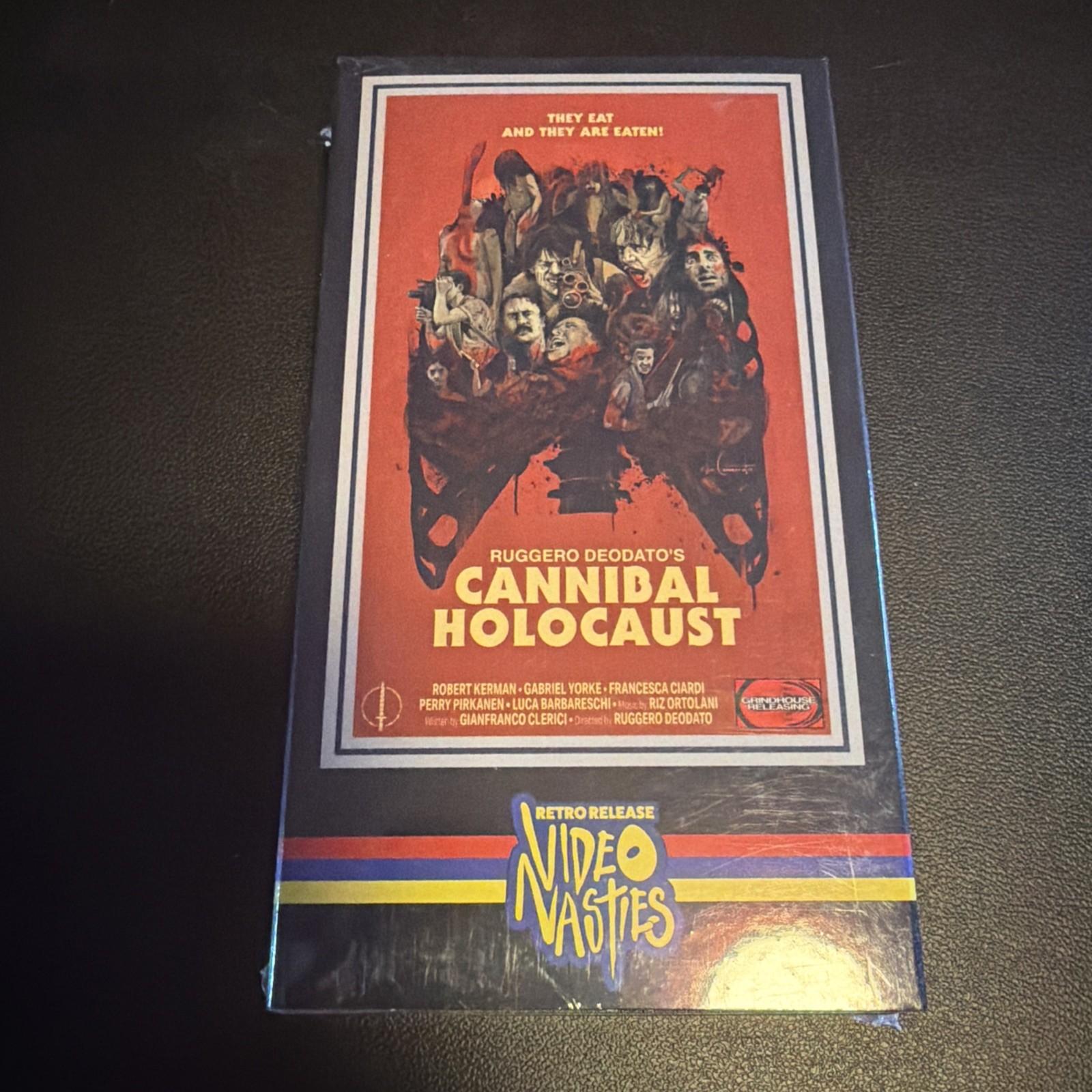 Cannibal Holocaust VHS Grindhouse RRV Ltd Ed Official Release Horror