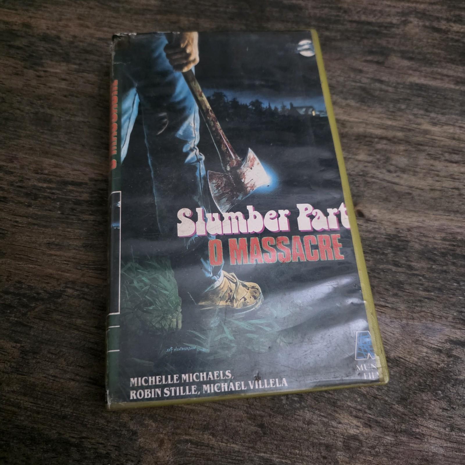 Slumber Party Massacre VHS Brazilian Release NTSC 