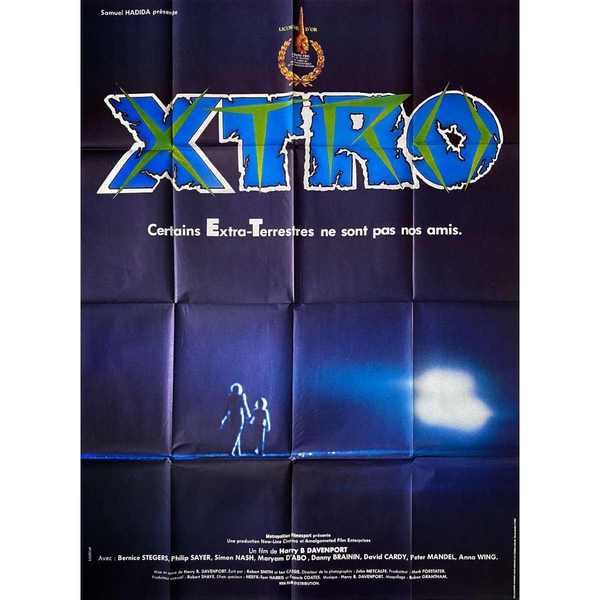 XTRO Original Movie Poster  - 47x63 in. - 1982 - Harry Bromley Davenport, Philip