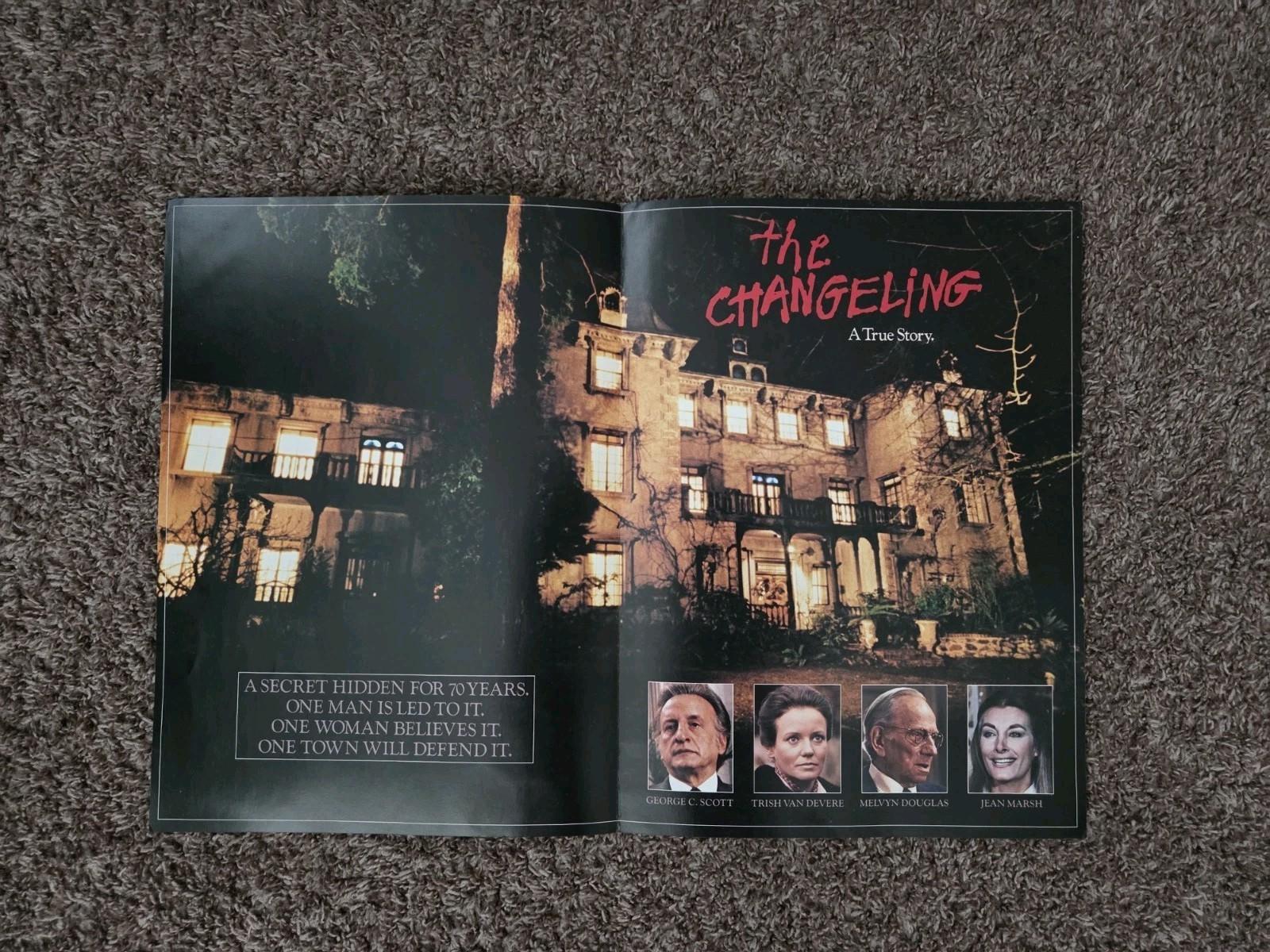 The Changeling Movie Promo Paper Ad 1980s