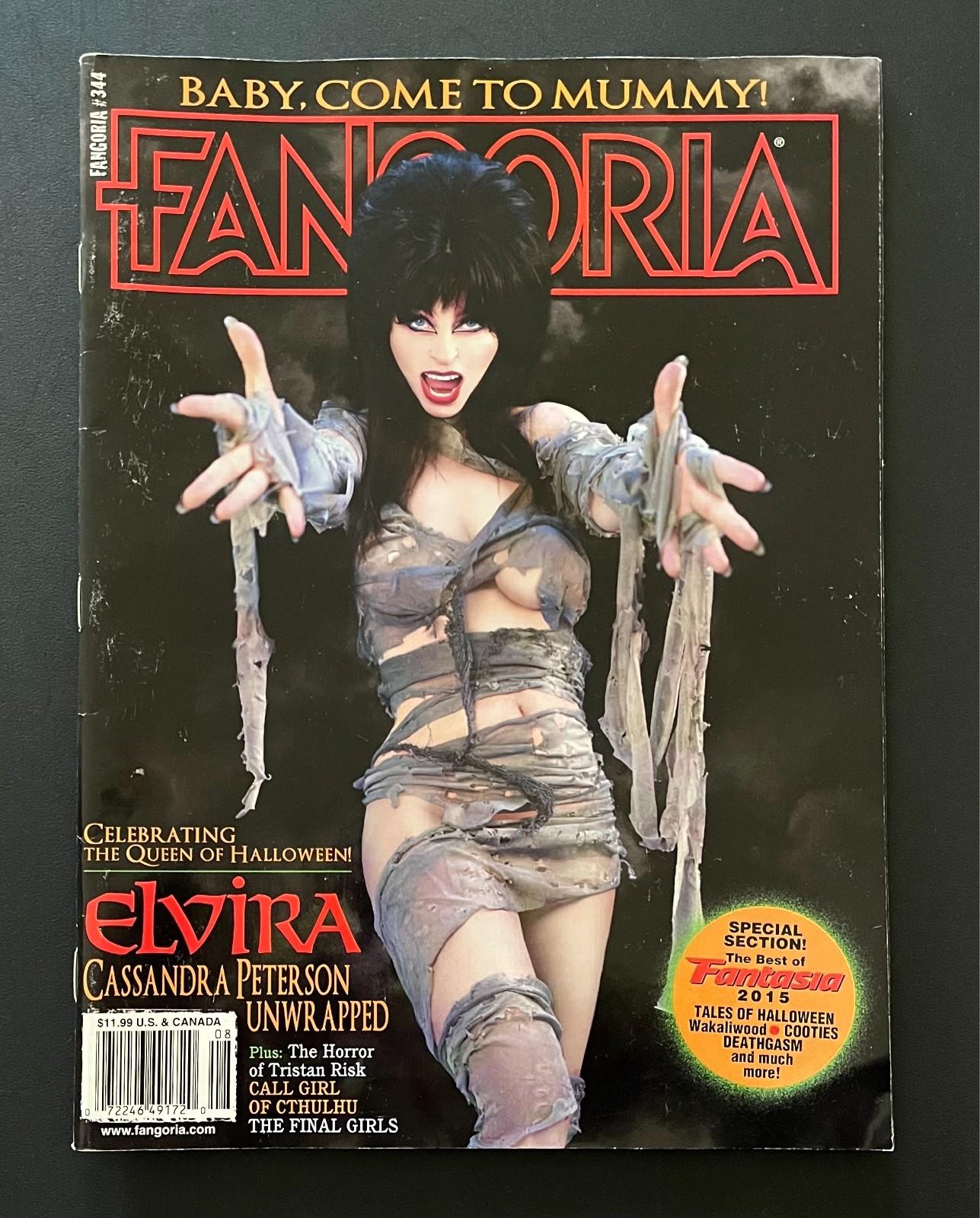 Fangoria Issue 344 Elvira RARE