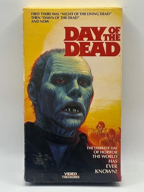 Day Of The Dead George Romero VHS 1985 MEDIA Zombie Movie - RARE