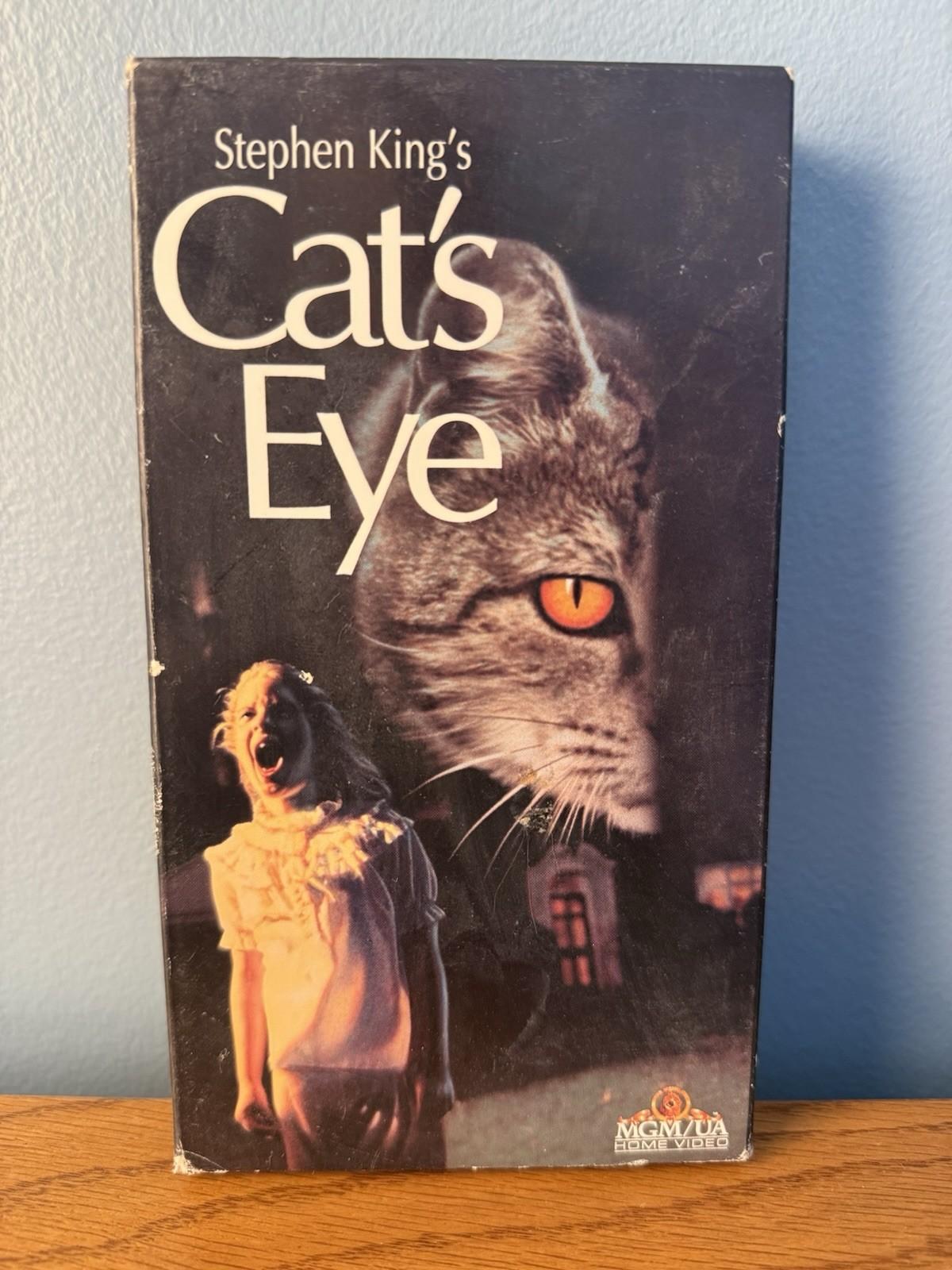 Cat's Eye VHS 1985 MGM Home Video