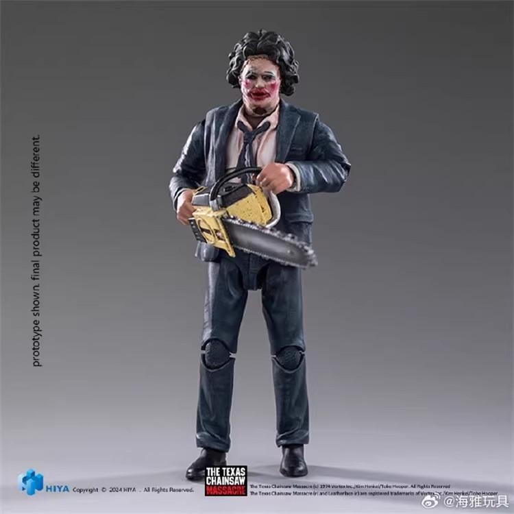 Hiya Toys The Texas Chain Saw Massacre 1974 Leatherface 6in Action Figure New