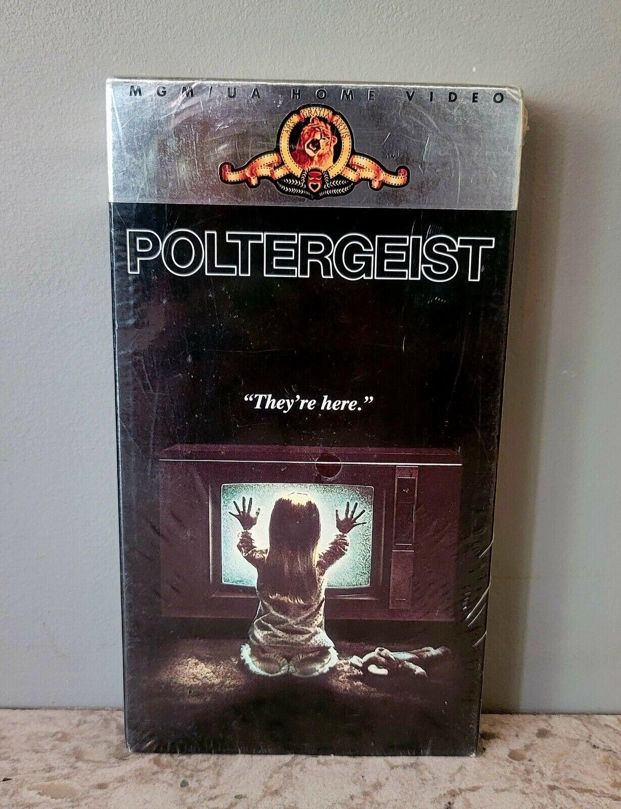 Poltergeist VHS 1982 Rare Factory Sealed 1987 Release MGM Tape Horror