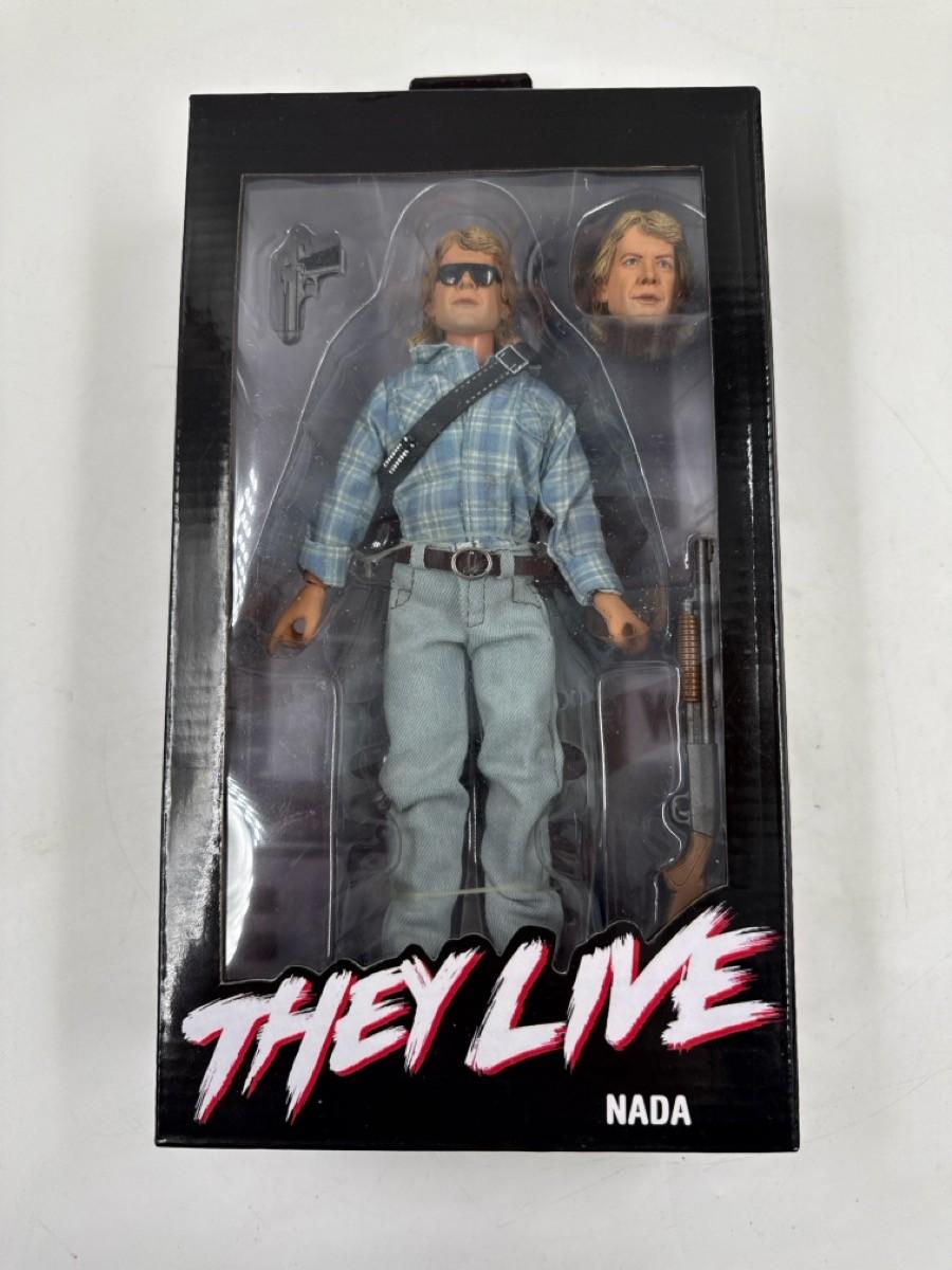 NECA Reel Toys They Live John Nada Action Figure – Classic 1988 Sci- (MI1075280)