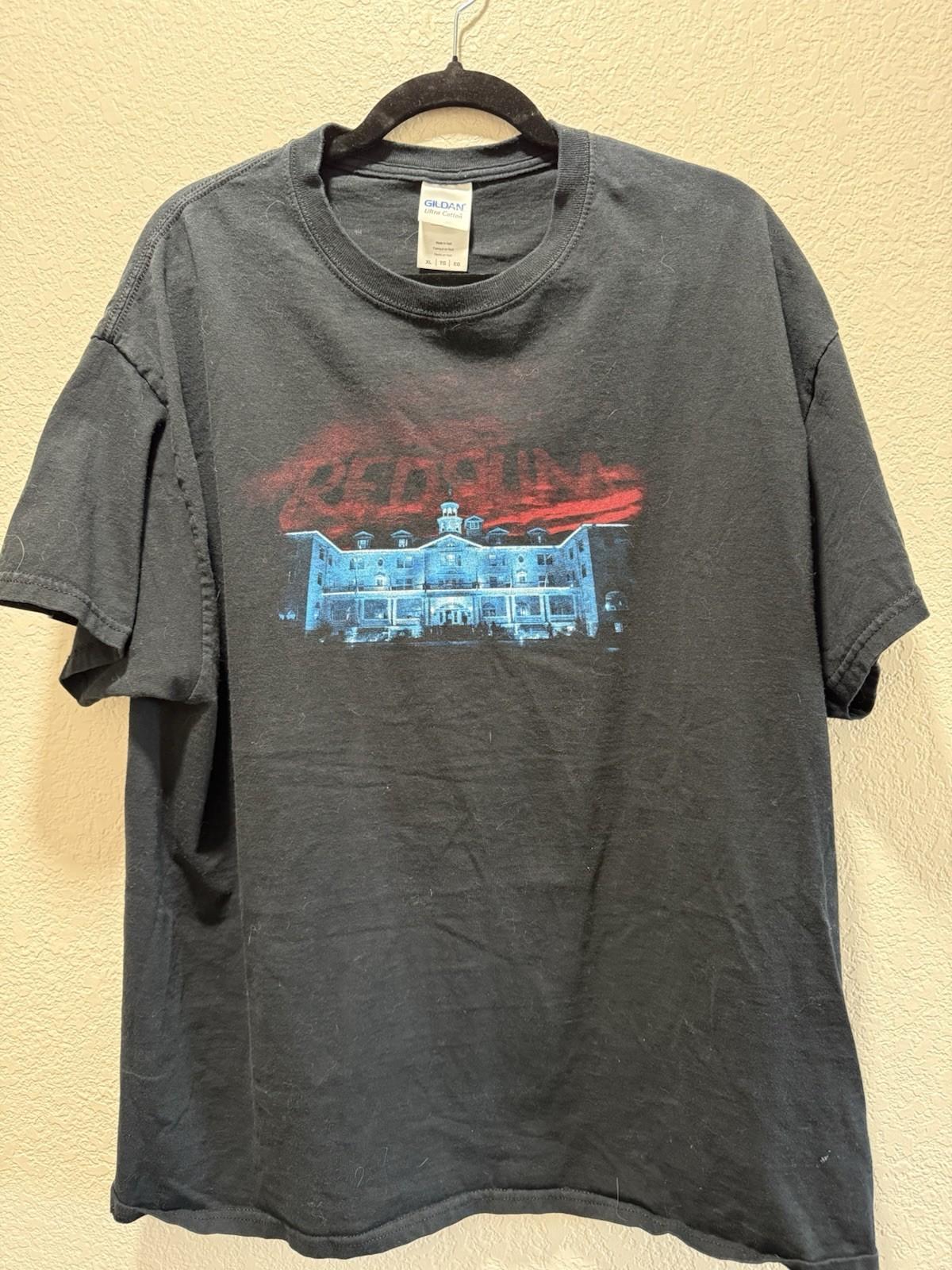 Redrum The Stanley Hotel Estes Park Colorado- The Shining T-shirt Size XL