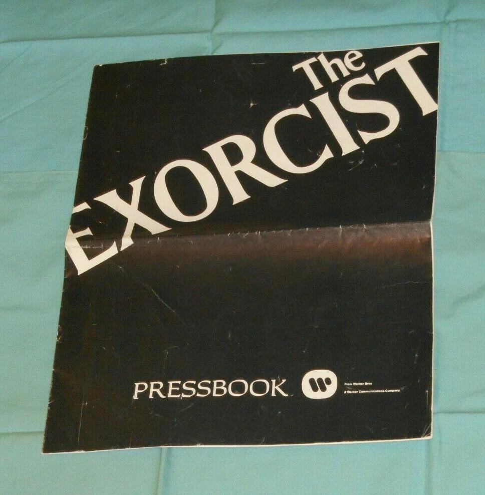 original THE EXORCIST incomplete PRESSBOOK 