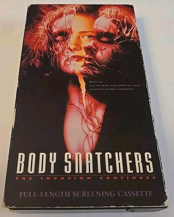 Body Snatchers The Invasion Continues VHS 1994 Forest Whitaker Meg Tilly RARE