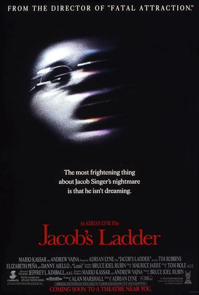 Jacob's Ladder (1990) Movie Poster, Original, SS, Unused, VG, Rolled
