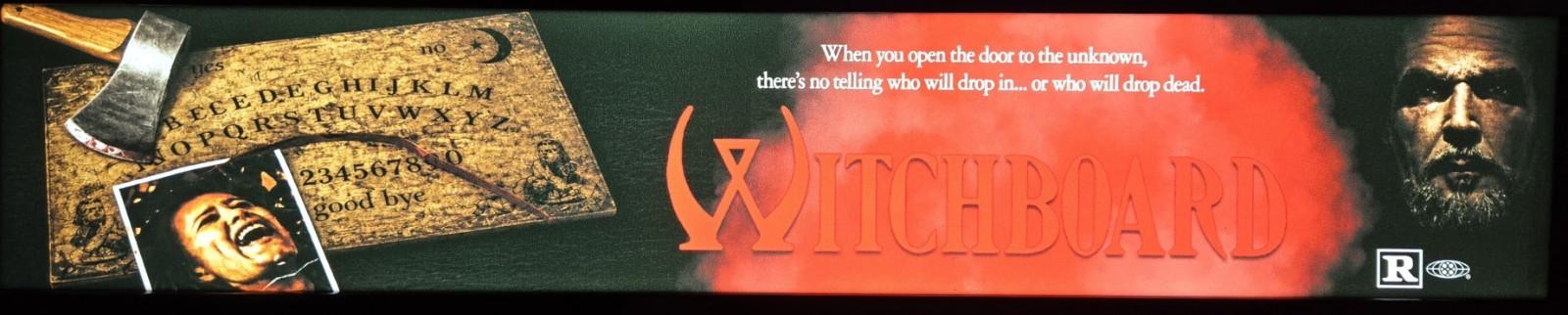 Witchboard (1986) 5x25 Movie Theater Mylar Reissue Kevin S Tenney Tawny Kitaen